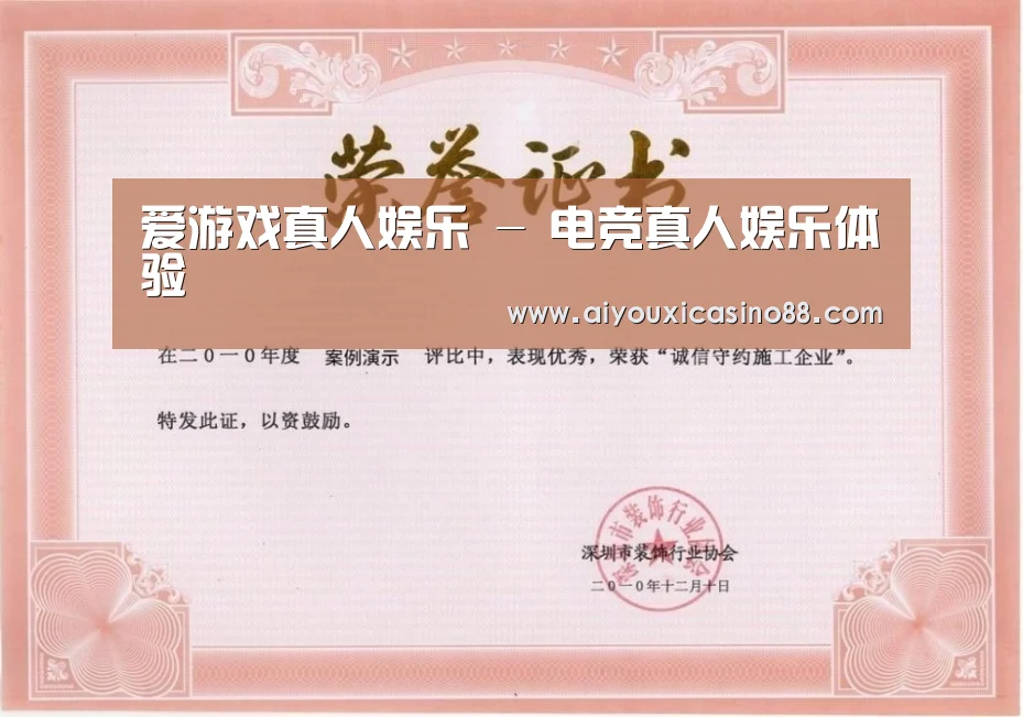 荣誉证书二